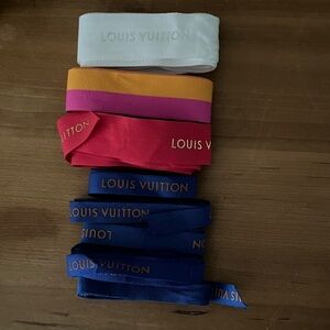 ~28’ collective total LV louis vuitton ribbon variety